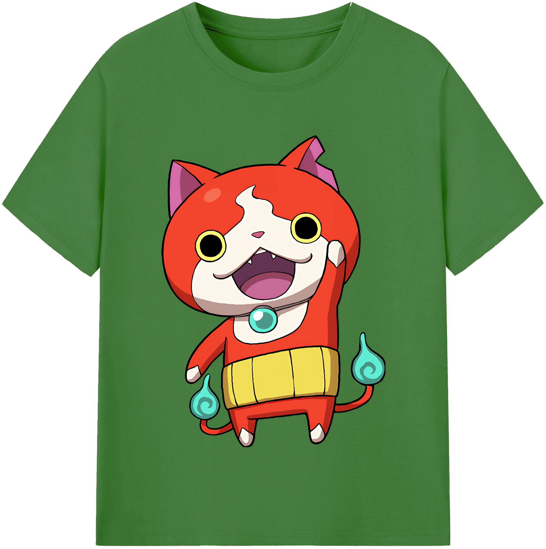 （画像用） 妖怪ウォッチ Yo-kai Watch レディースカジュアルプリントTシャツ（綿100％）